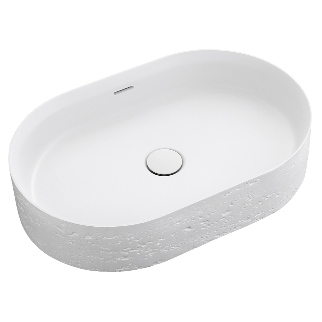 Bella Vista Idra Basin 580 X 380 X 120mm - Neige