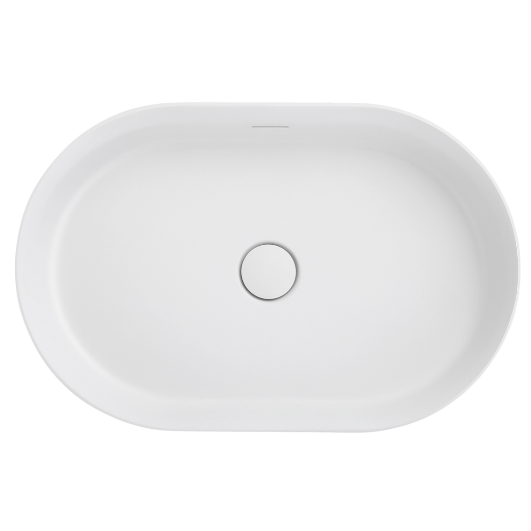 Bella Vista Idra Basin 580 X 380 X 120mm - Neige