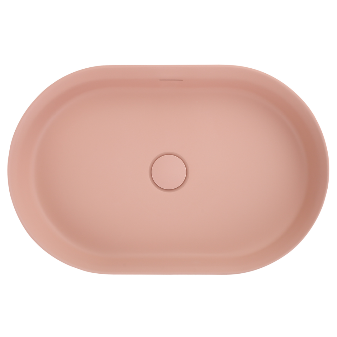 Bella Vista Idra Basin 580 X 380 X 120mm - Rose