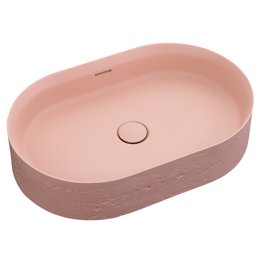 Bella Vista Idra Basin 580 X 380 X 120mm - Rose
