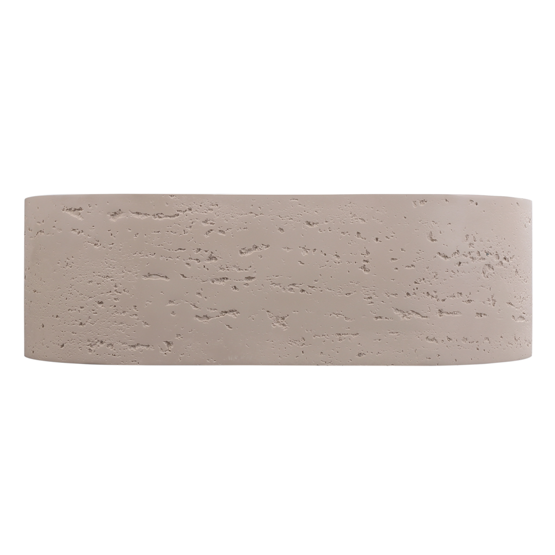 Bella Vista Elysia Left hand Basin 500 X 275 X 150mm - Latte