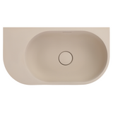 Bella Vista Elysia Left hand Basin 500 X 275 X 150mm - Latte