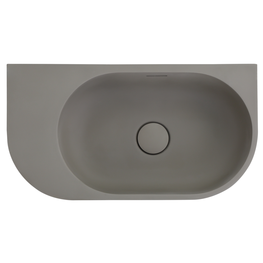 Bella Vista Elysia Left hand Basin 500 X 275 X 150mm - Zayt