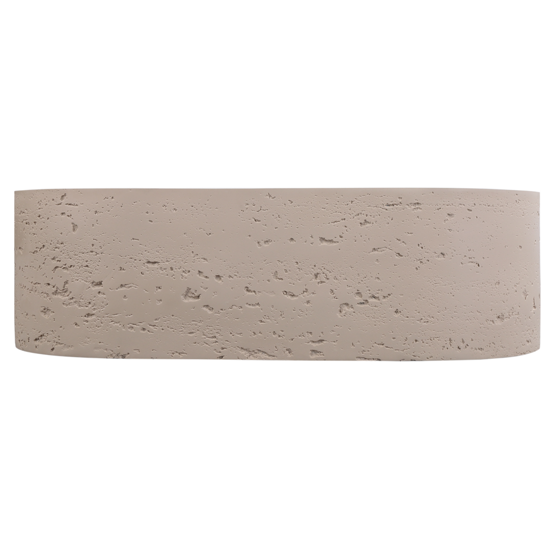 Bella Vista Elysia Right hand Basin 500 X 275 X 150mm - Latte