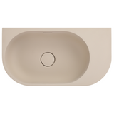 Bella Vista Elysia Right hand Basin 500 X 275 X 150mm - Latte