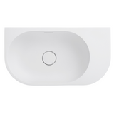 Bella Vista Elysia Right hand Basin 500 X 275 X 150mm - Neige