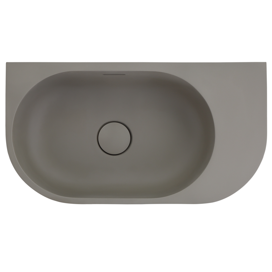 Bella Vista Elysia Right hand Basin 500 X 275 X 150mm - Zayt