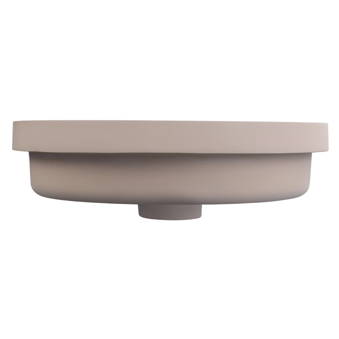 Bella Vista Calypsa Semi-Inset Basin 430 X 430 X 135mm - Latte