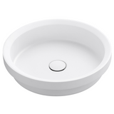 Bella Vista Calypsa Semi-Inset Basin 430 X 430 X 135mm - Matte White