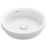 Bella Vista Calypsa Semi-Inset Basin 430 X 430 X 135mm - Matte White