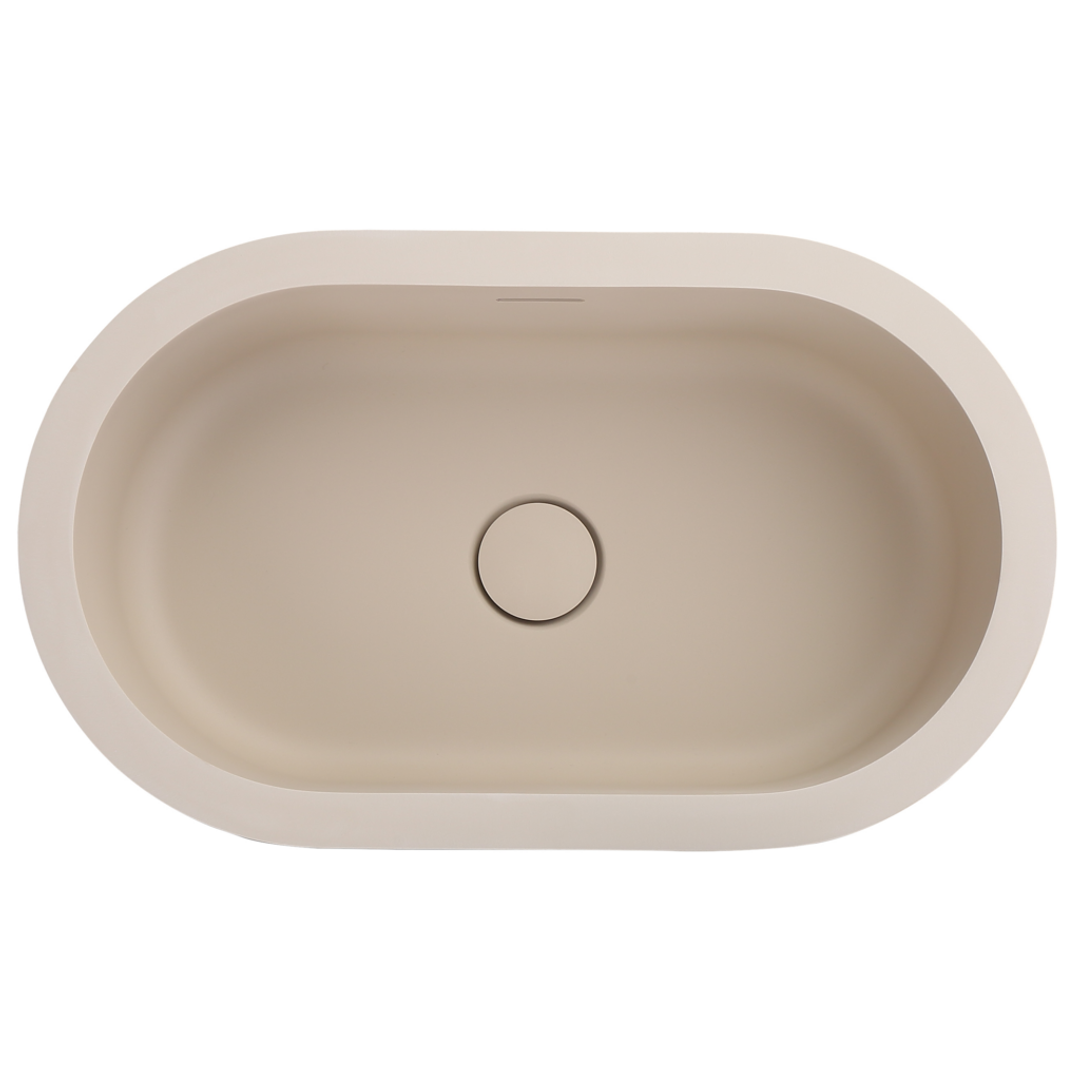 Bella Vista Doros Undermount Basin 530 X 320 X 168mm - Latte