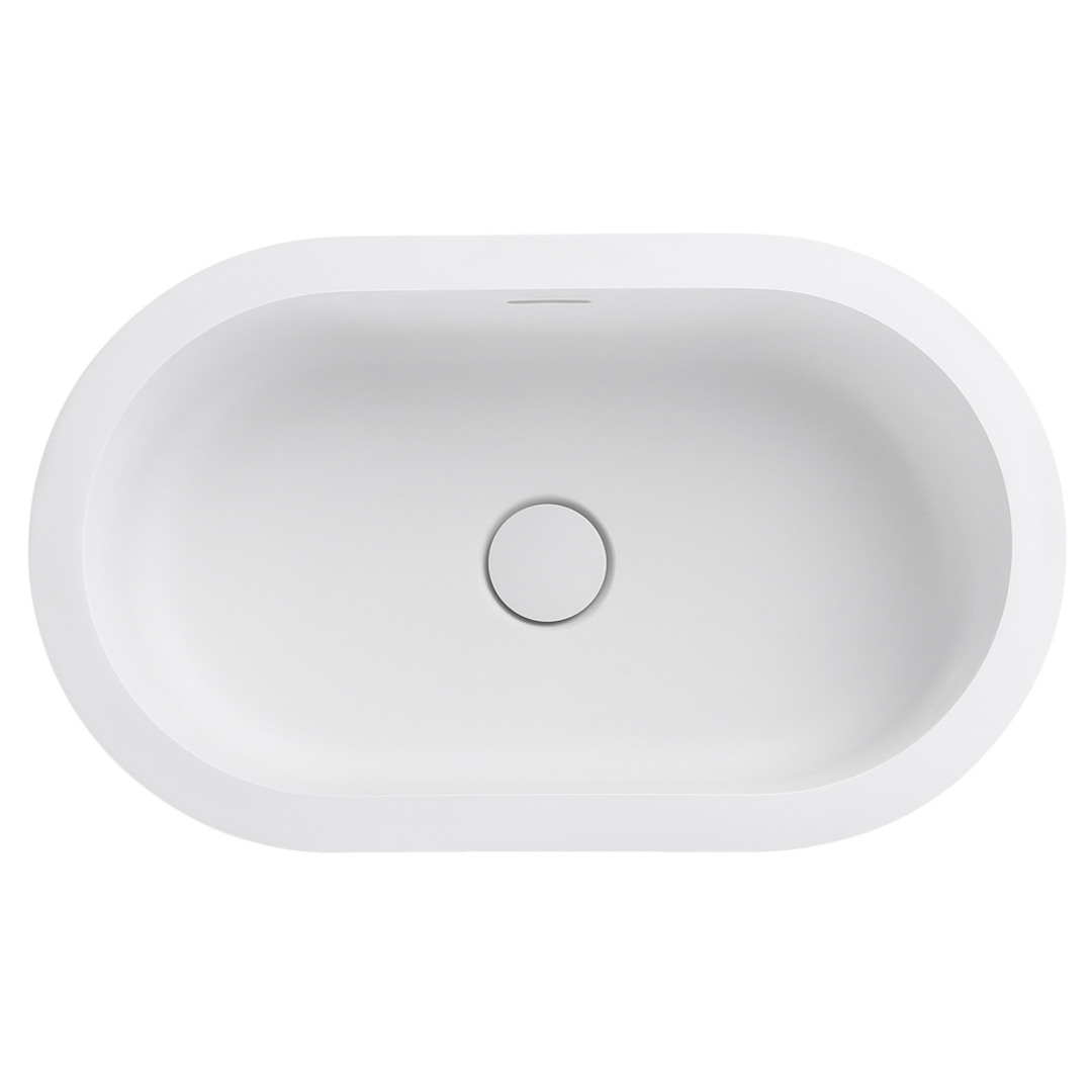 Bella Vista Doros Undermount Basin 530 X 320 X 168mm - Matte White