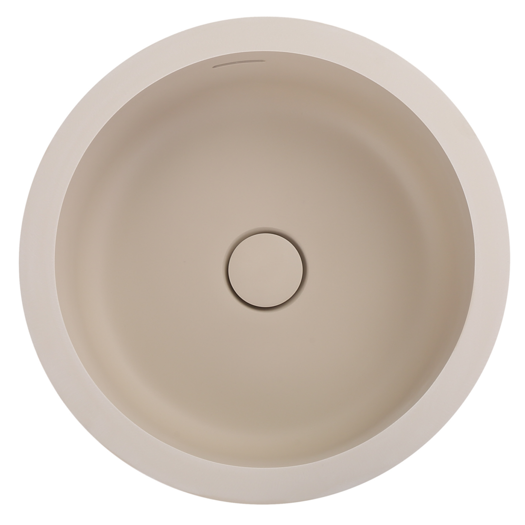 Bella Vista Kalos Undermount Basin 400 X 400 X 155mm - Latte