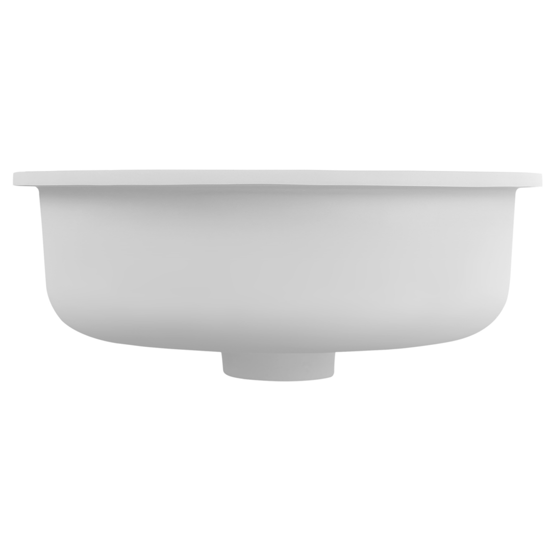 Bella Vista Kalos Undermount Basin 400 X 400 X 155mm - Matte White