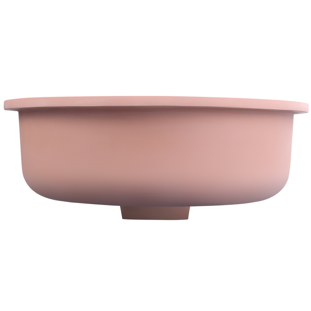 Bella Vista Kalos Undermount Basin 400 X 400 X 155mm - Rose