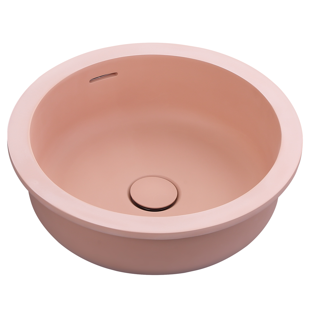 Bella Vista Kalos Undermount Basin 400 X 400 X 155mm - Rose