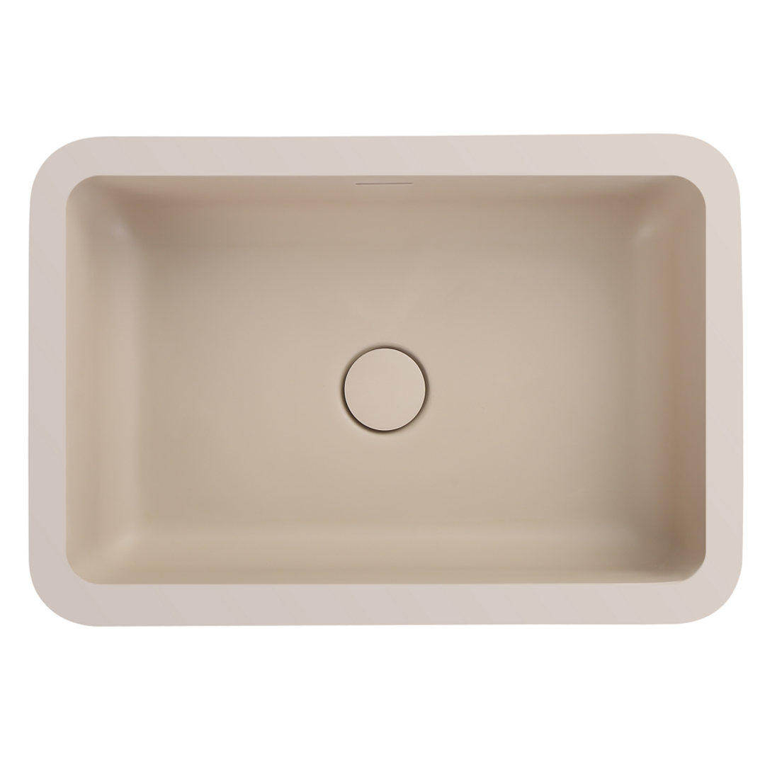 Bella Vista Thalios Undermount Basin 530 X 360 X 168mm - Latte