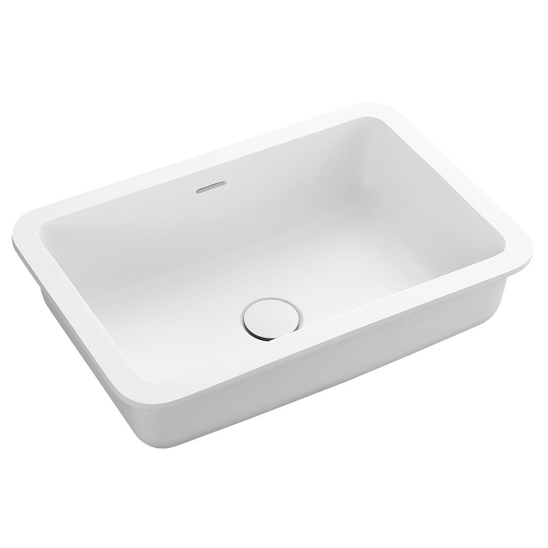 Bella Vista Thalios Undermount Basin 530 X 360 X 168mm - Matte White