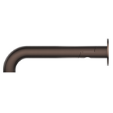 Bella Vista Mica Swivel Bath Spout Curved - Dusk Bronze