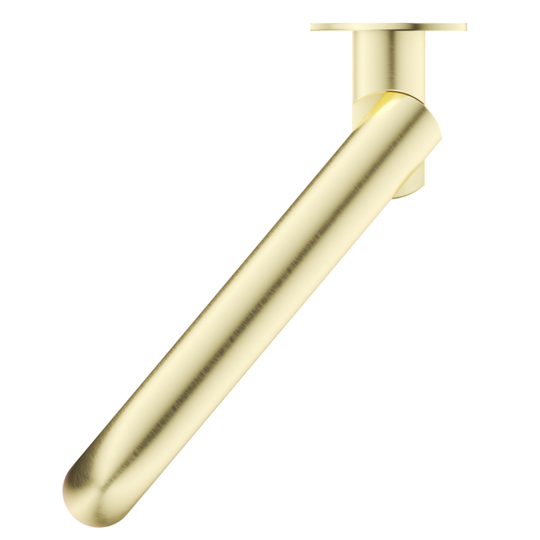 Bella Vista Mica Swivel Bath Spout Curved - French Gold