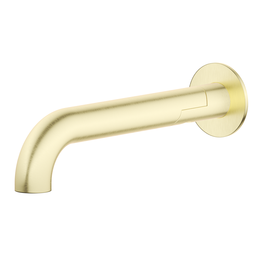 Bella Vista Mica Swivel Bath Spout Curved - French Gold