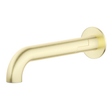 Bella Vista Mica Swivel Bath Spout Curved - French Gold