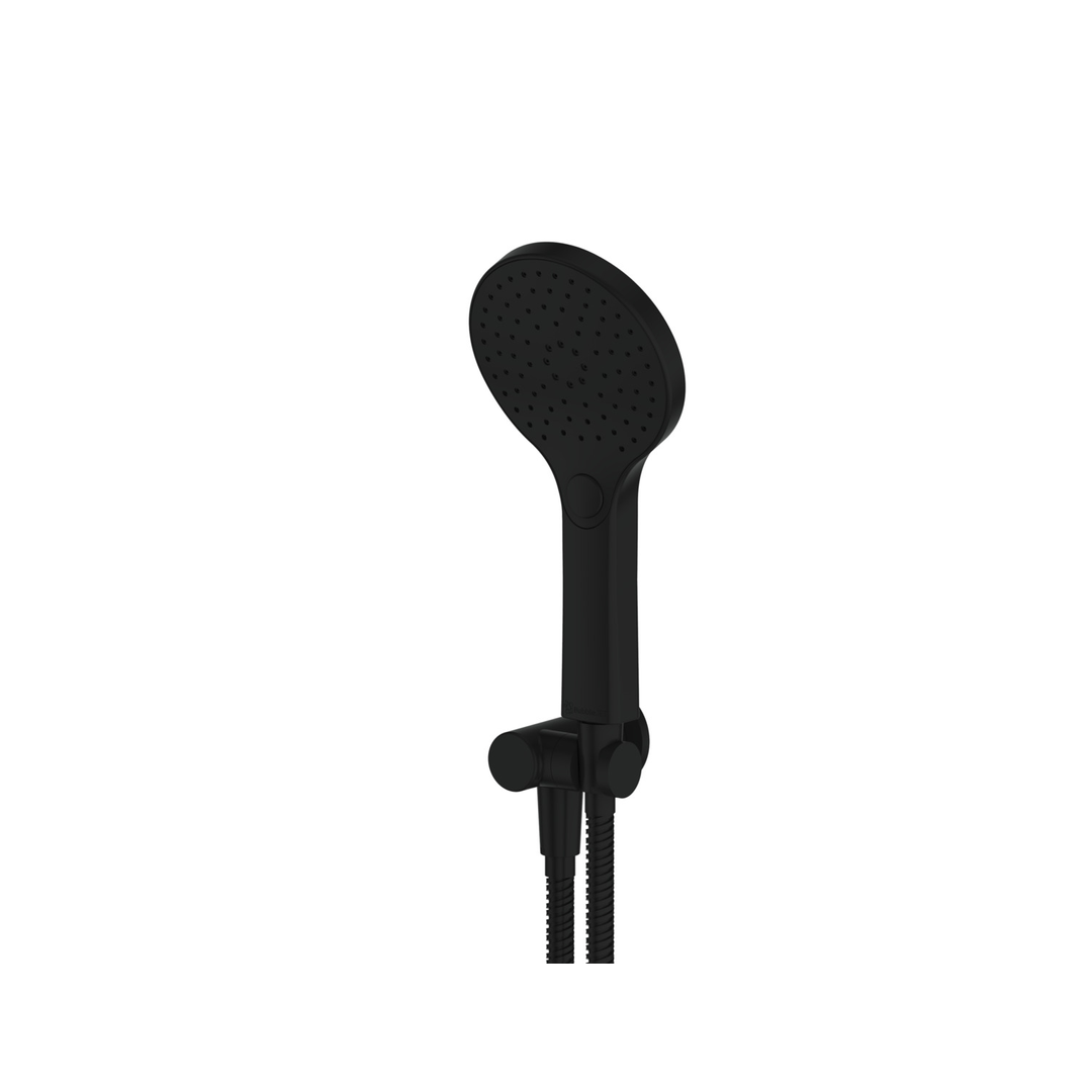 Greens Ashmore Bubblejet Handshower On Wob Matte Black