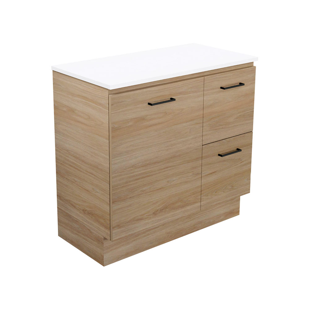 Fienza Carmen 900 All Drawer Floor Standing Vanity Cabinet Only