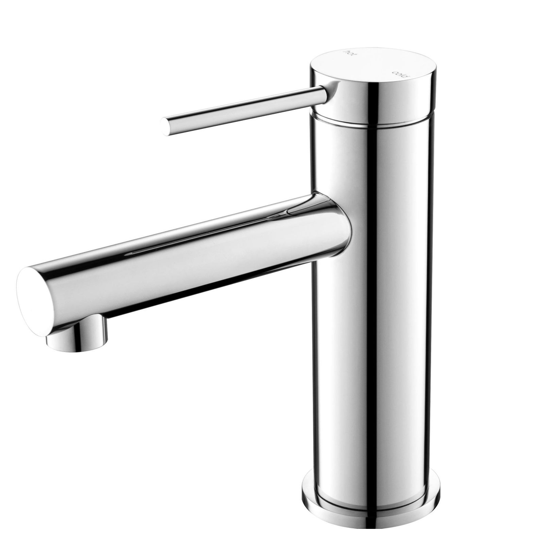 Bella Vista Mica Basin Mixer Straight Spout - Chrome