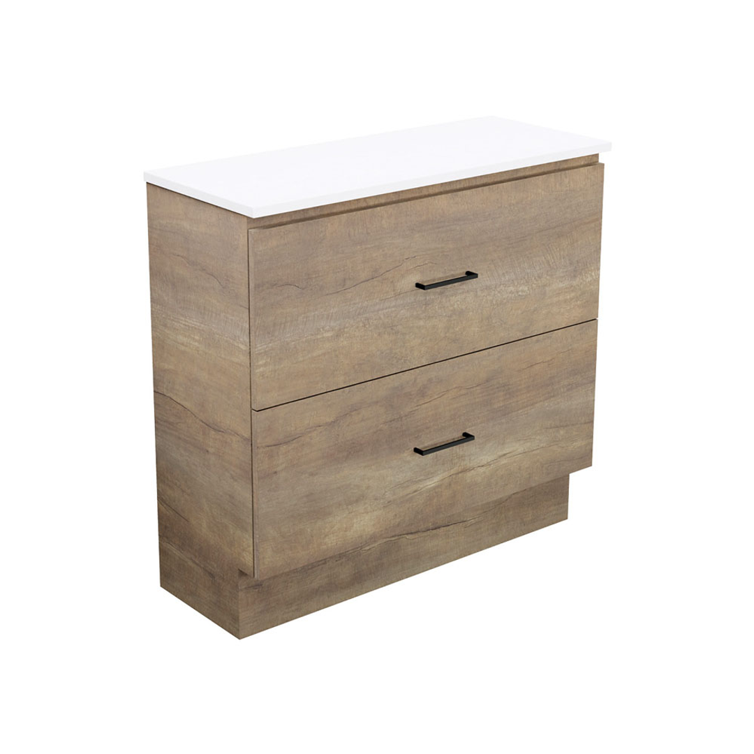 Fienza Carmen 900 Ensuite All Drawer Floor Standing Vanity Cabinet Only