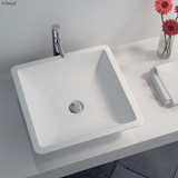 Classique 420 Above Counter Solid Surface Fienza Basin - Matte White
