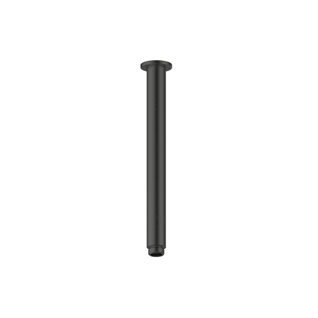 Greens Ashmore Ceiling Arm 300mm Pvd Gun Metal