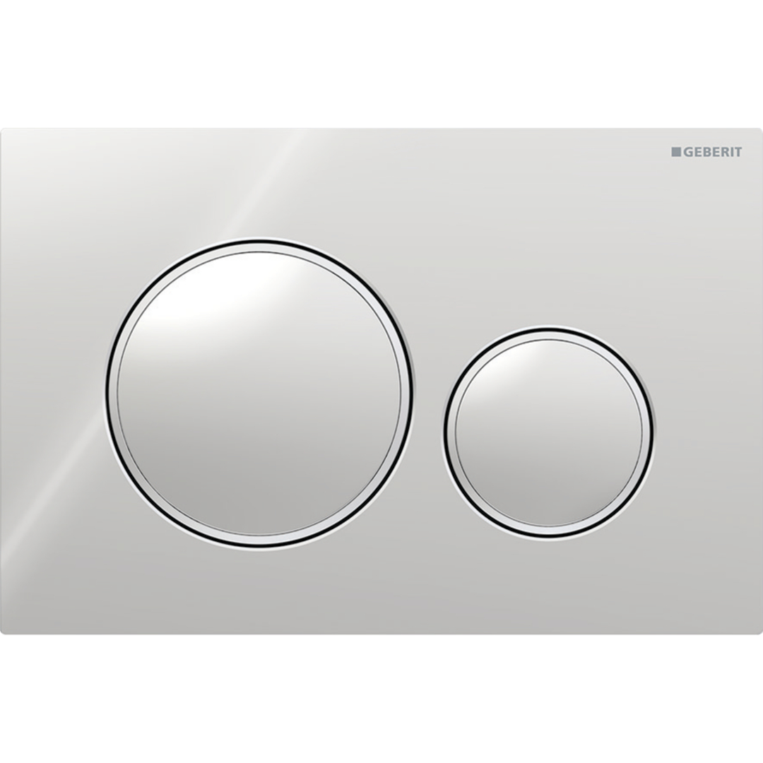 Aspire Urban II Wf Inwall Suite Round C/P Button Cistern Seat & Pan