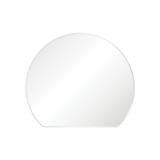 Fienza Sunrise Framed Round Mirror With Mounting Brackets 800X690Mm - Matte White