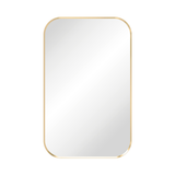 Fienza Tono Urban Brass Soft Square Framed Mirror 500 X 800Mm