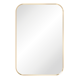 Fienza Tono Soft Square Framed Mirror 600X900Mm - Urban Brass