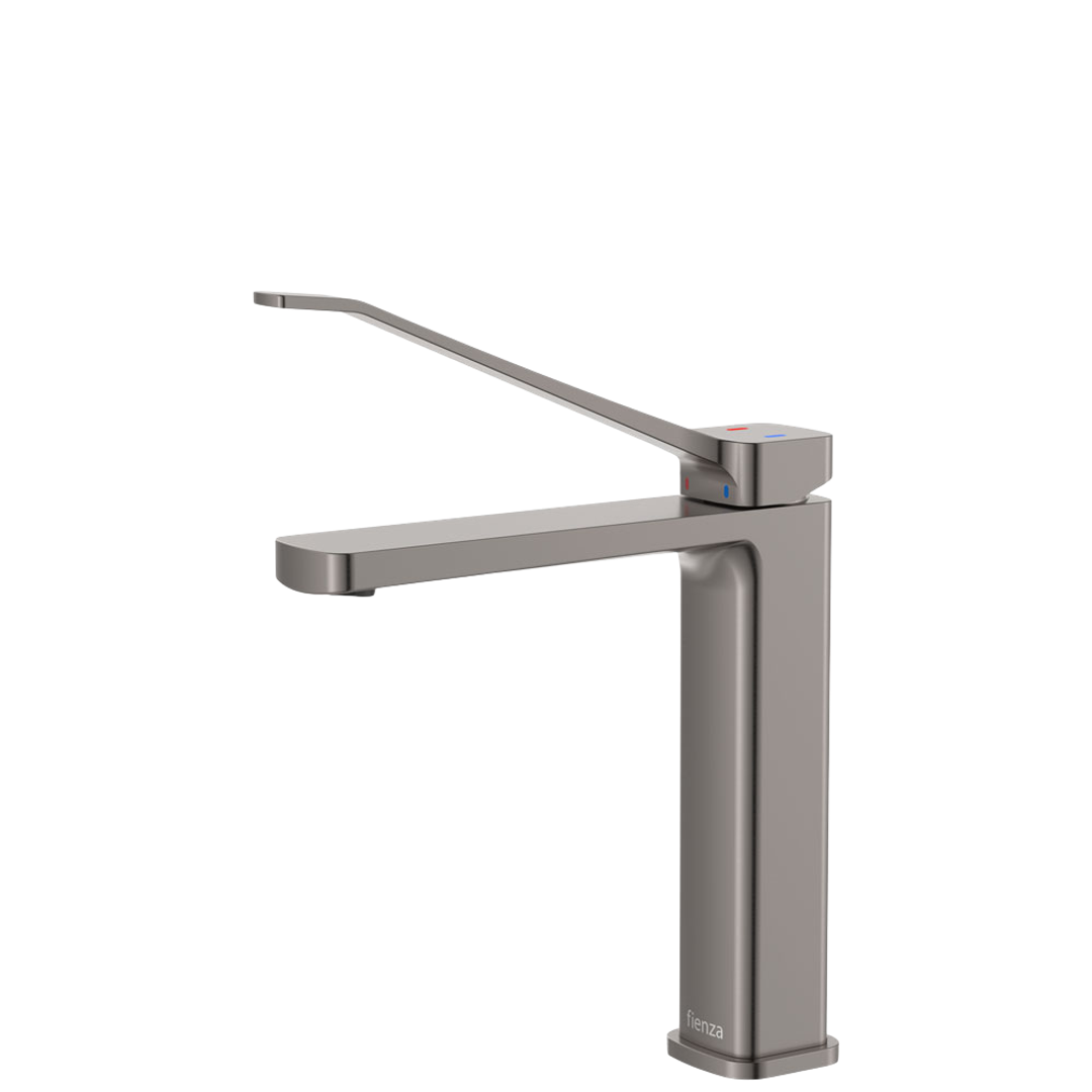 Fienza Tono Care Medium Basin Mixer - Gunmetal Lf Eco Brass