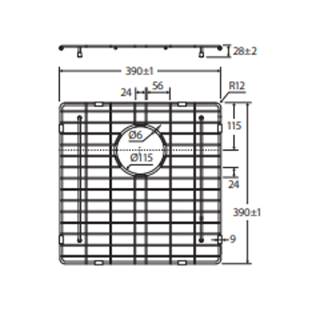 Hana 40L Sink Protector