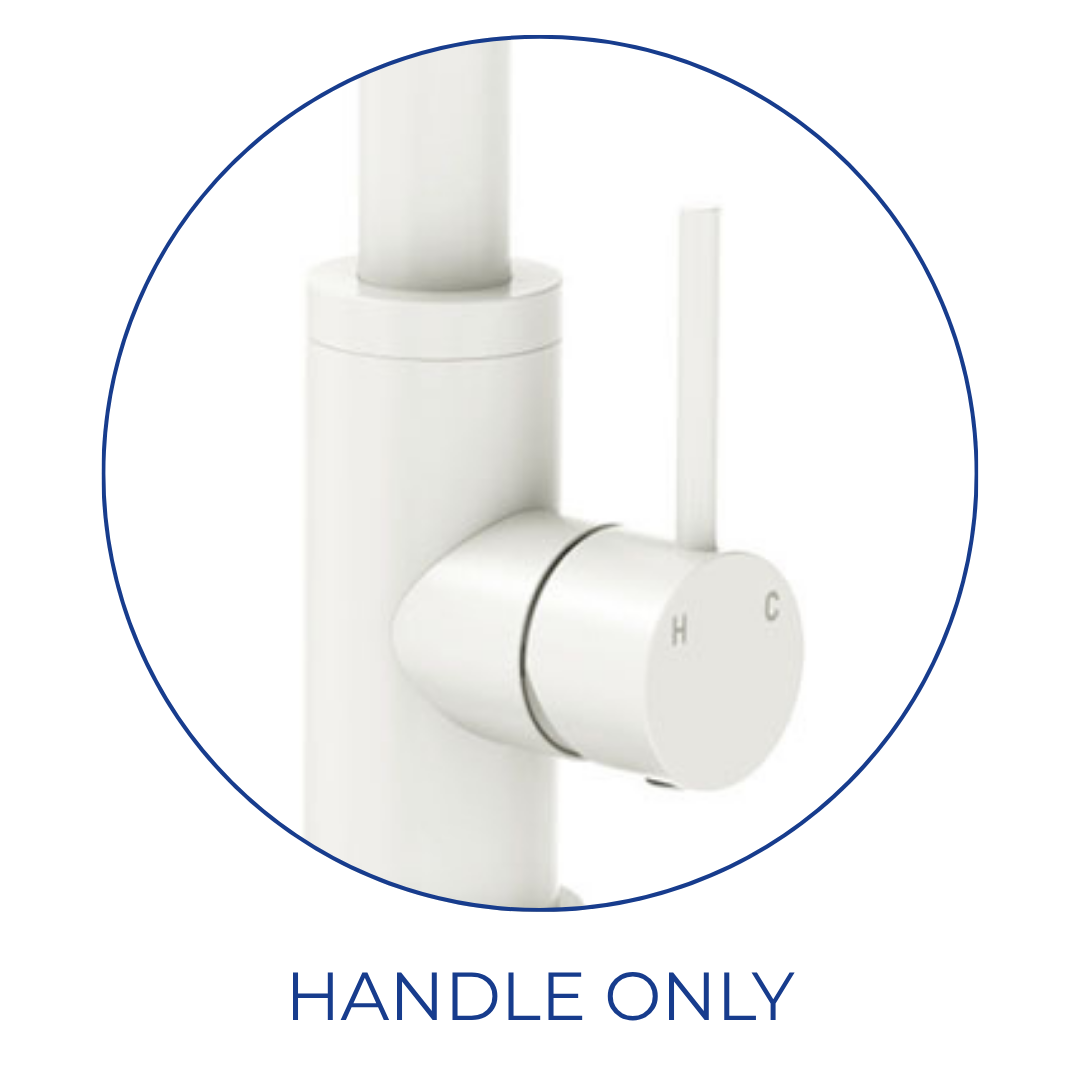 Fienza Kaya Sink Mixer Handle Only - Matte White