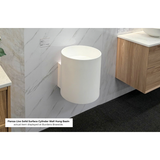 Fienza Livo Solid Surface Cylinder Wall Hung Basin