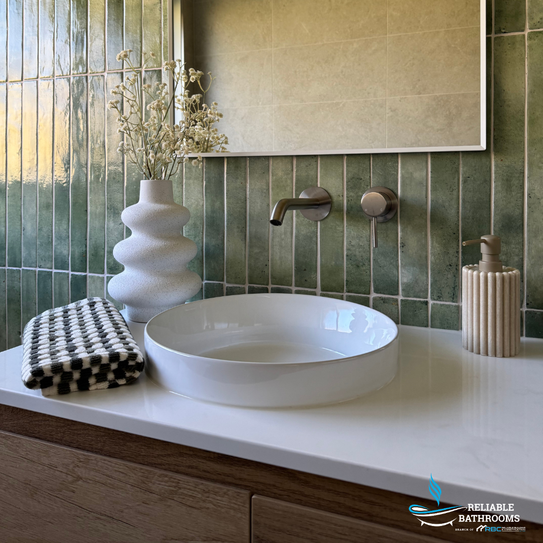 Reba Semi Inset Basin 355 X 355 X 48mm Fienza - No Tap Hole
