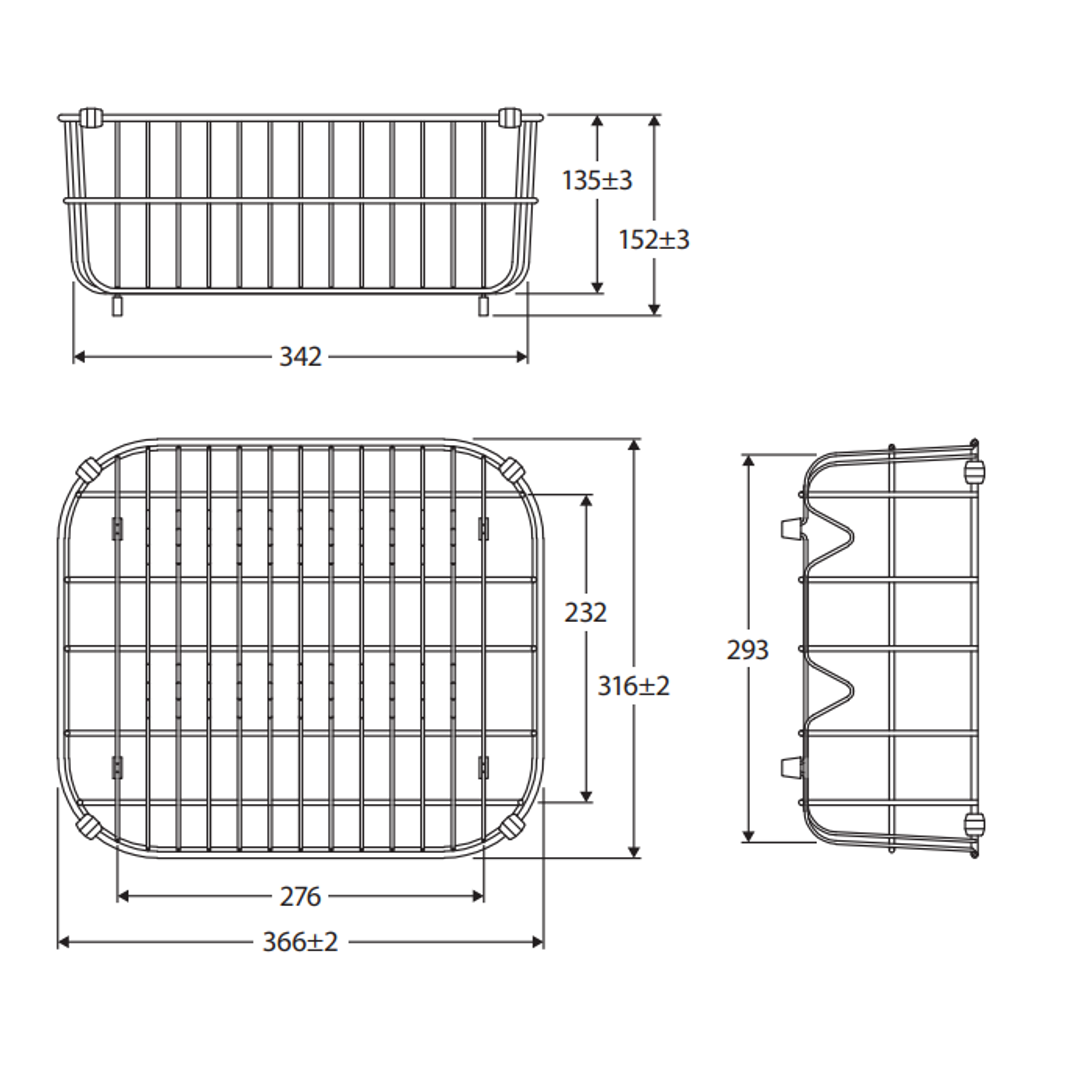 Fienza Tiva Sink Drainer Basket