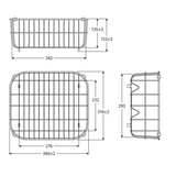 Fienza Tiva Sink Drainer Basket