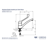 Marketti Health Care Sink Mixer