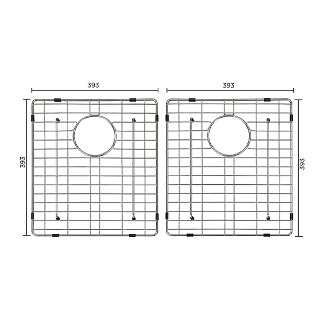 Meir Lavello Protection Grid For Mksp-D860440 2Pcs - Tiger Bronze Grid-03-Pvdbb