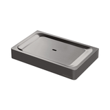 Phoenix Gloss Soap Dish - Brushed Carbon