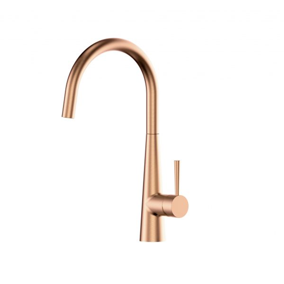 Greens Galiano Slimline Sink Mixer - Brushed Copper