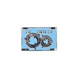 Meir Meir Sigma 21 Dual Flush Plates For Geberit - Lustre Bronze
