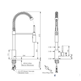 Greens Alfresco Spring Sink Mixer