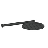 Greens Glide Rainboost Wall Shower - Matte Black